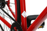 RED Hi-Tensile Steel Frame, Fixed Gear, Single Speed, Urban Commuter