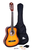 Acoustic Classical Nylon String Junior Guitar Pack Package Outfit Pack Kids 3/4 size