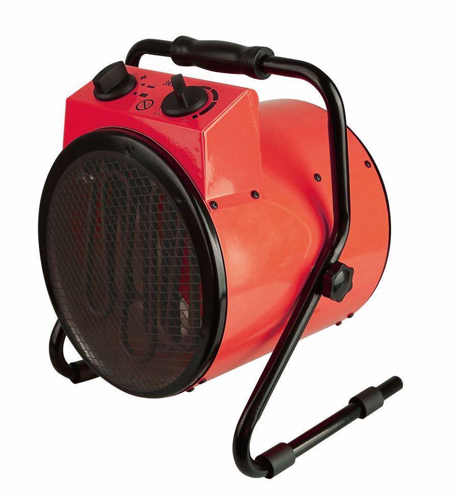 3KW INDUSTRIAL FAN HEATER ELECTRIC WORKSHOP GARAGE SHED ROUND SPACE 30 –  Gilligan sales