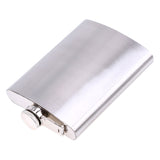 Stainless Steel Hip Liquor Whiskey Alcohol Flask Cap 6oz