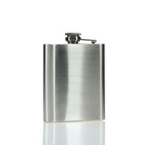 Stainless Steel Hip Liquor Whiskey Alcohol Flask Cap 6oz