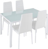 Dining Room Set with Dining Table and 4 Dining Chairs.