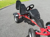 2 Seater go-kart cart heavy duty Red or Blue