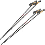 Nordic Walking sticks with anti-shock damping system continuously adjustable - Various colors and quantities -